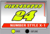 LAYERED NUMBER SET X-1